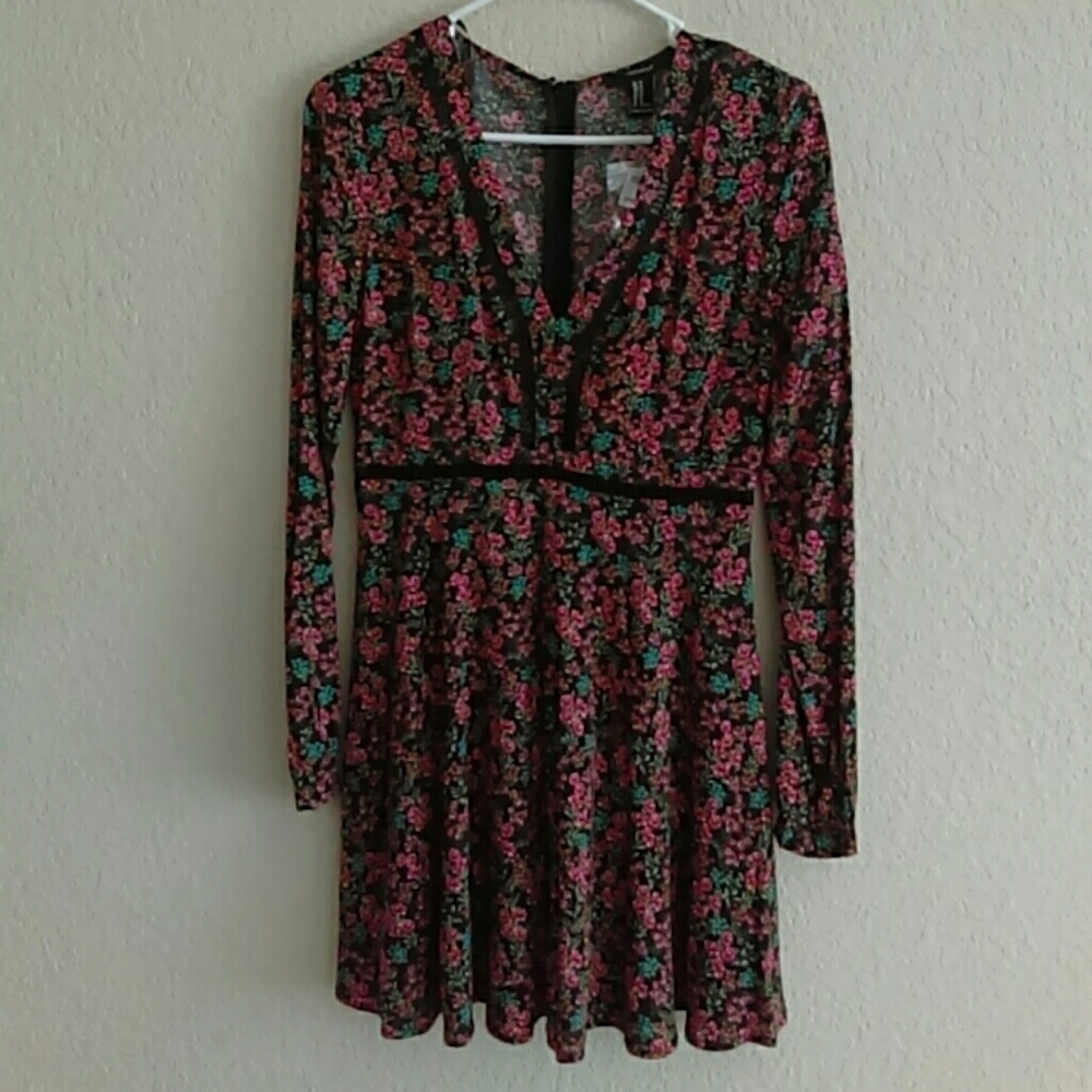 Floral print dress
